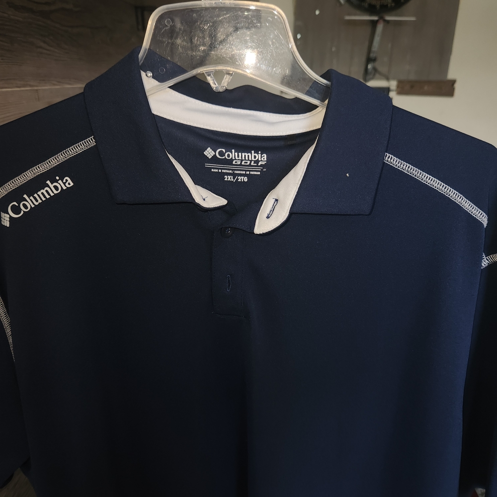 Columbia Men's Navy Polo Shirt